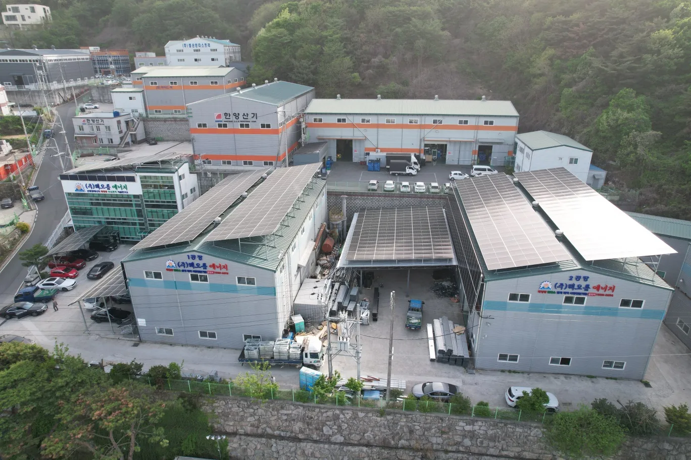 해오름 1·2 발전소 시공 사진 3